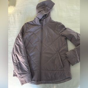 Athleta Girl Purple Quilted Jacket